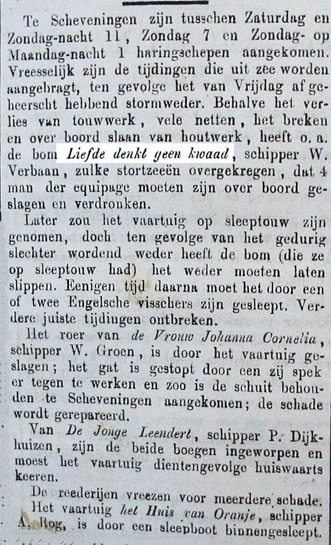 Liefde denkt geen kwaad